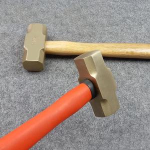 Kleiner und Großer Explosionsgeschützter Achteckiger <span class=keywords><strong>Hammer</strong></span> mit Antimagnetischem Messingkopf, Funkenfreier Kunststoffgriff, Stahl- und Bronzeoptionen Verfügbar - Product Image 4