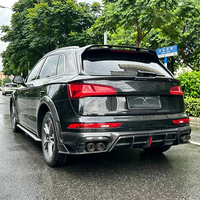 Kit carrosserie en fibre de carbone pour Audi Q5, pare-chocs avant, diffuseur arrière, séparateur avant, accessoires pour passages de roues, 2018-2020
