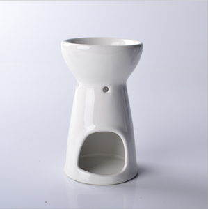 Pot à bougie diffuseur d'huiles essentielles brûleur à huile en porcelaine chauffe-plat parfum en céramique fond brûleur de cire plus chaud pour la décoration de la maison - Product Image 3