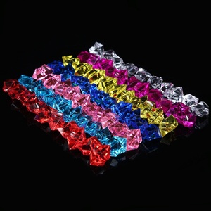 Pierres colorées en acrylique imitation cristal pour aquarium, décorations paysagères, jouets et accessoires pour parcs d'attractions - Product Image 2