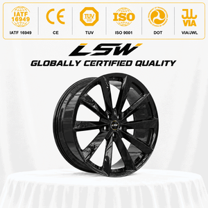 <span class=keywords><strong>ล้อ</strong></span>แม็กซ์อลูมิเนียมฟอร์จ LS8015 ขนาด 15-26 นิ้ว สีดำเงา แบบหลายก้าน สำหรับ<span class=keywords><strong>รถ</strong></span>ยนต์นั่งส่วนบุคคล - Product Image 3
