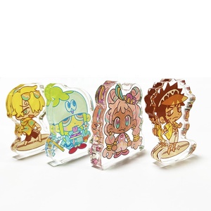 Offre Spéciale KUIEN personnalisé clair bloc acrylique Anime épais acrylique voyageur debout charme - Product Image 1