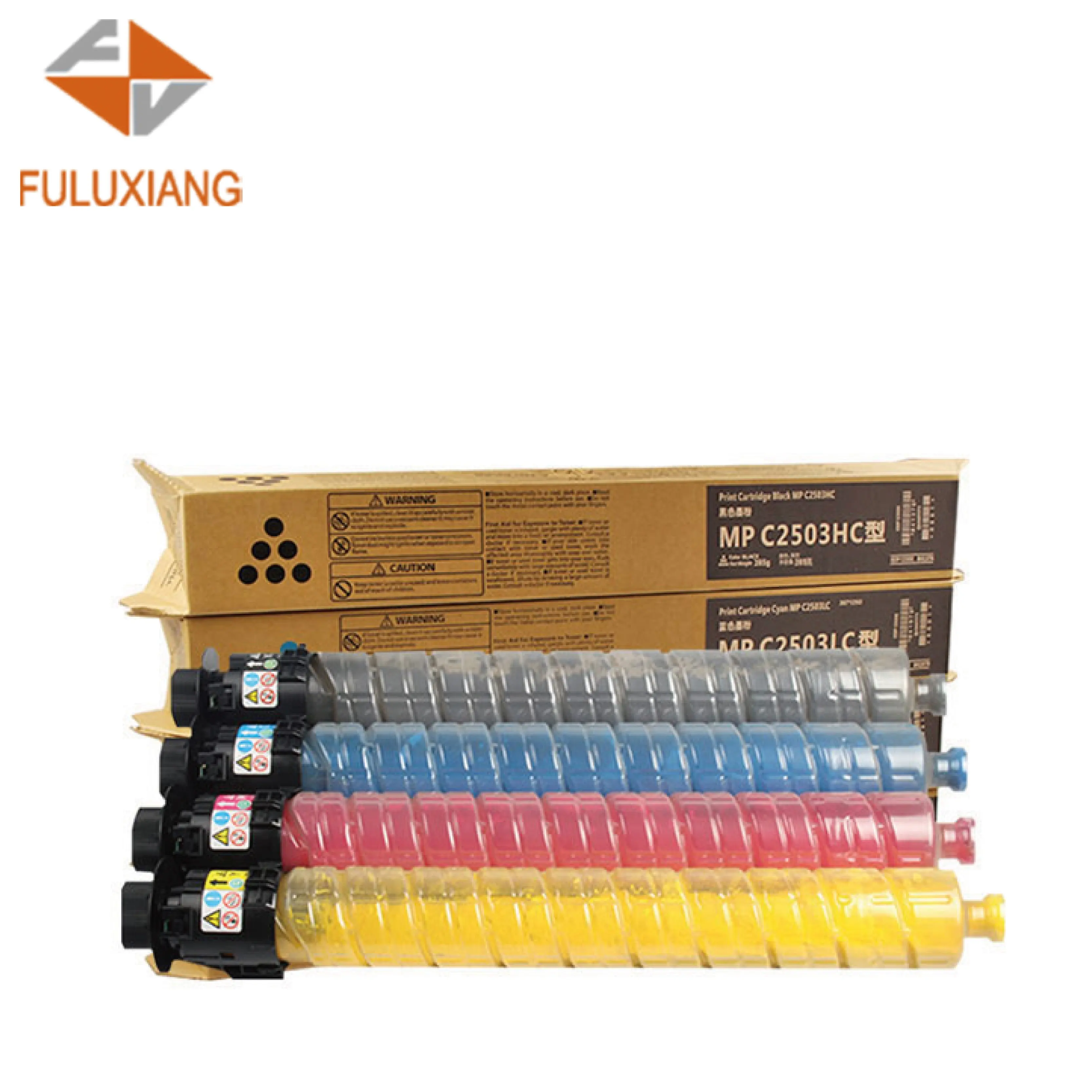 FULUXIANG Compatible MPC2003 MPC2011 MPC2503 MP-C2503 for Ricoh Copier toner cartridge