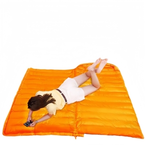 <span class=keywords><strong>Sac</strong></span> <span class=keywords><strong>de</strong></span> <span class=keywords><strong>couchage</strong></span> matelassé en duvet d'oie léger, écologique, imperméable, 3 saisons, avec fermeture éclair, pour couples, camping et randonnée en plein air - Product Image 6