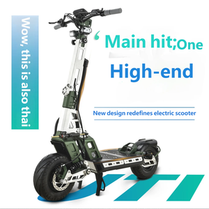 Scooter Plegable de Aluminio de 3000W, Alcance de 80-90KM, Impermeable, Motor sin Escobillas, Batería de Litio de Doble Cara, para Adultos - Product Image 2