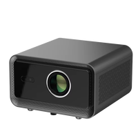 Proyector Salange S4 GTV, Proyector de Cine Inteligente con Control Remoto por Voz LED, Enfoque Automático, Proyector Interior para el Hogar