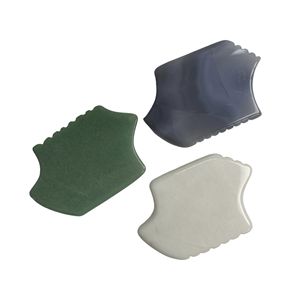 Herramientas de Masaje de Drenaje Linfático de la Fábrica de Artesanías Yingjia, Tabla de Raspado de Jade Blanco - Product Image 4