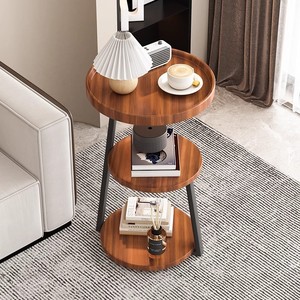 Kleiner Luxus drei schicht iger moderner Design-Couch tisch aus Holz für die <span class=keywords><strong>Sofa</strong></span>-<span class=keywords><strong>Seite</strong></span> im Haushaltswohnzimmer-Schlafsaal - Product Image 5