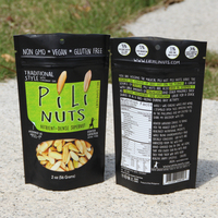 Emballage alimentaire personnalisé pour sachets à fermeture éclair en PET/VMPET/PE, imprimé en héliogravure, avec logo sur mesure, pour noix et graines, qualité alimentaire, faible MOQ