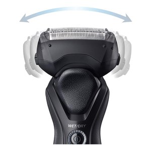 Afeitadora Eléctrica Recargable Personalcare Negra ES RT37 K503, Afeitadora Rotativa de Láminas con Función de Lavado para Afeitar la Barba - Product Image 6