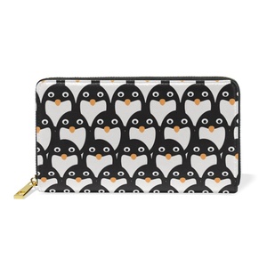Portefeuille long en cuir pour femme, personnalisable avec logo, plusieurs couleurs, moins cher, en gros, à vendre - Product Image 1