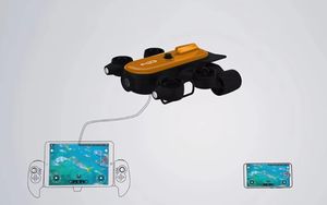 <span class=keywords><strong>Geneinno</strong></span> Titan水下智能无人机机器人海底探测广角FOV 360救援160运动4k摄像机T1 RC - Product Image 3