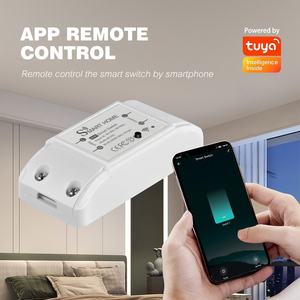 Interruptor Inteligente <span class=keywords><strong>WiFi</strong></span>, Módulo de Interruptor Inteligente de 10A, Control Remoto por Aplicación Móvil, Temporizador, Interruptor para Luces/Cortinas/<span class=keywords><strong>Aire</strong></span> <span class=keywords><strong>Acondicionado</strong></span> para Hogar Inteligente - Product Image 3