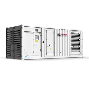 20FT集装箱发电机500kw 600kw 800kw 1MW柴油发电机工程用