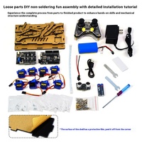 Intelligente Vierbeiner Mechanischer Hund Bionischer Roboter Elektronisches Haustier-Kit Programmier bare Fernbedienungsrobotik-Lernkits