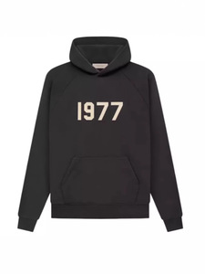 Prêt à <span class=keywords><strong>acheter</strong></span> : Ensemble de survêtement essentiel pour homme, style streetwear, en coton 100% avec capuche doublée, modèle 1977 de haute qualité - Product Image 4