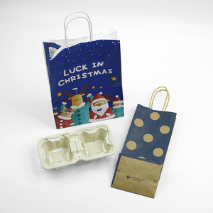 Sac en papier kraft brun personnalisé avec logo imprimé, prix d'usine, pour emballage de restauration rapide, épicerie, vente au détail et plats à emporter - Product Image 6