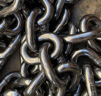 Chaîne de levage à maillons soudés en acier allié EN818-2 Grade 80 6mm 8mm 10mm 13mm G80