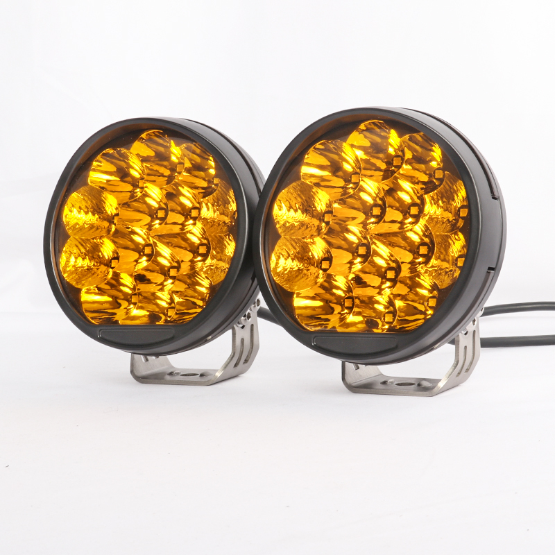 Leditye 12V High Power 5 Inch 75W Waterproof IP67 Car Led Work Driving Light for Car Off-road Suv Jeep ATV UVT Ship Trucks
