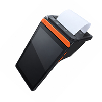 Terminal de point de vente intelligent NEWPAS M8 Android 14 avec lecteur NFC, écran tactile 8 pouces et imprimante de reçus pour la gestion des commandes