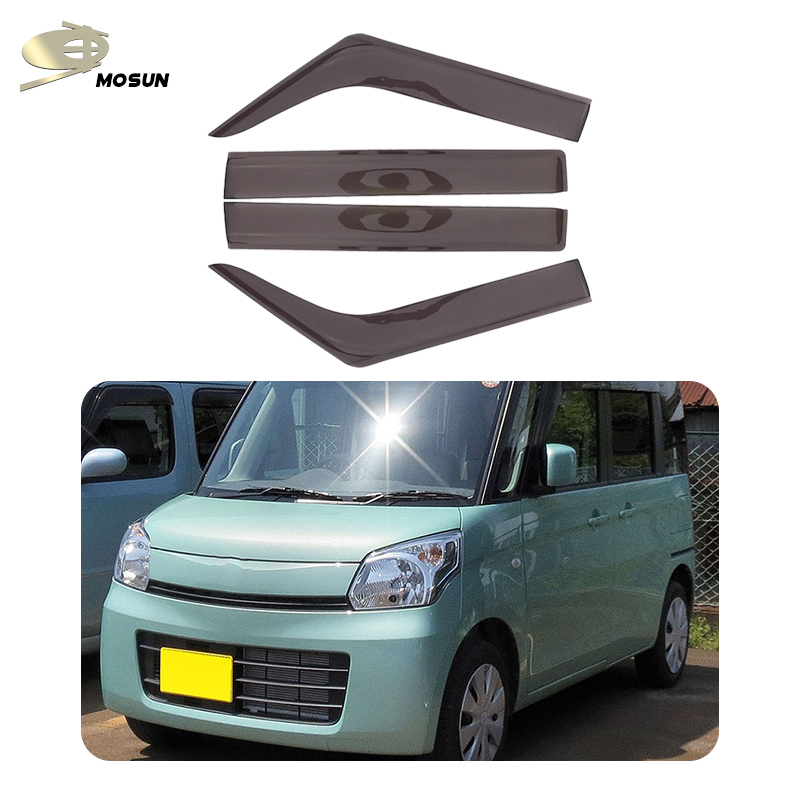 MOSUN Window Visors for SUZUKI SPACIA 2013-2017 - Weather Shields