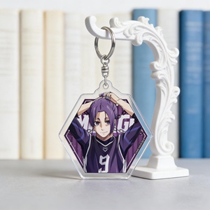 แท่นอะคริลิค OEM ODM ลายบลูล็อค ขนาด 6 ซม. พวงกุญแจอะคริลิคตัวการ์ตูนอนิเมะ - Product Image 6