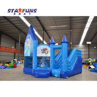 Bannières gonflables de maison de rebond de trampoline congelé de fête de haute qualité