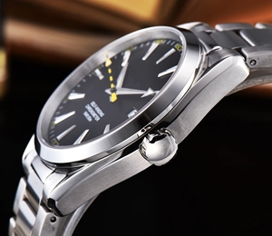 41mm orologio automatico NH35 data del calendario senza logo logo personalizzato vetro zaffiro meccanico OEM orologio Hombre - Product Image 3