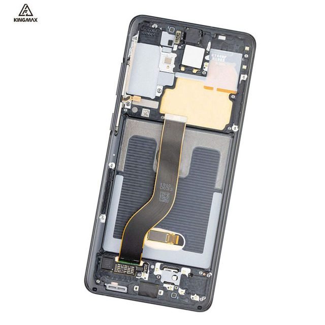 Hot Sell Super Original Amoled Screen Display for Samsung S20+ 5G Original LCD with Frame Mobile Phone Assembly Repair Parts