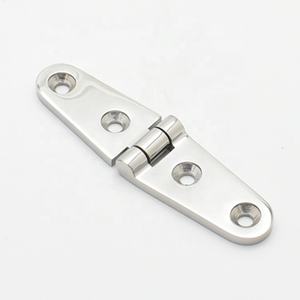 Charnière professionnelle de sangle de porte bout à bout détachable en acier inoxydable poli de qualité marine - Product Image 2