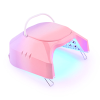 86w Hybrid Pro Cure Uv-Led Nail Lamp Professional High Power Curing Nail Machine Equipement pour le nail art Salon