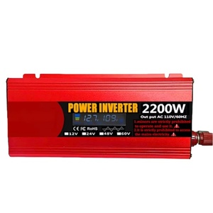 Inversor de Corriente para Auto de 4000W, Onda Sinusoidal Pura, 12V/24V DC a 110V/120V AC, para RV, Camiones y Viviendas Móviles - Product Image 3