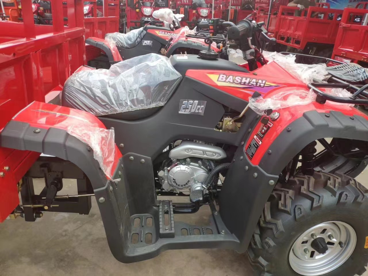 KNL 250cc300CC cheap commercial Displacement cargo ATV utv 4x4 adult motorcycle trucks tricycle utv Quad bike