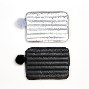 Kawail Stylish Striped Cloud Design <b>Laptop</b> <b>Carry</b> Case Elegant Picnic <b>Bag</b> - Product Image 2