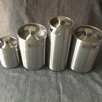 Mini fût en acier de 2 litres de style nouveau, design personnalisé, pour la bière