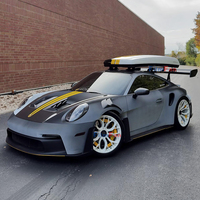 Couleur TPU Film Auto-Guérison TPU Changement de Couleur Éclipse Solaire Peinture Protection Film PPF le Blanc à Noir Voiture Vinyle Wrap Films