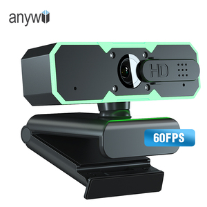 Autofocus USB Webcam 1080P Free Driver HD Live Stream 60fps Webcam con micrófono para PC portátil - Product Image 1