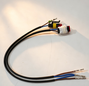 IP66 Koperen Contacten Nylon Behuizing Rechthoekig 12V 220A Kabelboom Aangepaste 2/3-pins Vrouwelijke Adapter Kabelset Afgedicht Waterdicht - Product Image 1