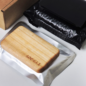Ambientador de Coche de Larga Duración con Aroma a Ámbar, Clip Metálico para Visera y Bloque de Madera para Aromaterapia - Product Image 6