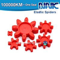 Accouplement flexible NNK à insert, élément élastique en caoutchouc, accouplement à griffes en caoutchouc, accouplement élastique en caoutchouc à structure en L