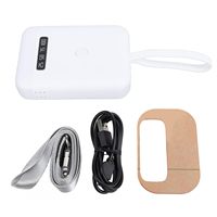 Machine à extensions capillaires adhésives V Light, portable, avec affichage de la batterie, perles LED 405nm, lampe de polymérisation rapide pour perruques, usage domestique et professionnel