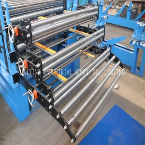 Feuille de toiture en métal en aluminium de tuile de toit de trois couches faisant le petit pain formant la machine - Product Image 5