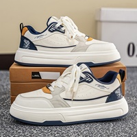 Chaussures pour hommes 2026 Nouvelle collection printemps Baskets décontractées polyvalentes tendance Solides Respirantes Semelles souples Blanches