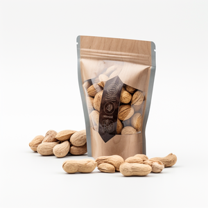 Popular Hotsale logotipo personalizado Stand Up plástico comida Snack especias tuerca embalaje cremallera bolsa con ventana - Product Image 4