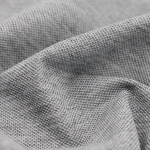 Cai Vương Quốc Trung Quốc nhà máy Bird Eye Pique vải dệt kim 200gsm 50% <span class=keywords><strong>polyester</strong></span> 50% cotton chất lượng cao Pique lưới vải - Product Image 4