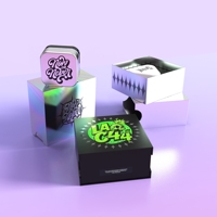 Caja Deslizante Rígida para Empaque de Productos en Frascos de Vidrio con Inserto Personalizado