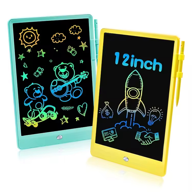 Educational Learning Travel LCD Writing Tablet Doodle Board Toys Gifts for 3-8 Year Old Kids