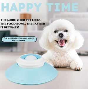 Juguete de autoentretenimiento para gatos, plato de lamido para cachorros, ventosa, bola de lamido para gatos, comederos giratorios para mascotas - Product Image 5
