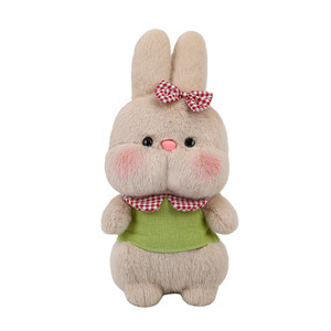 Peluche Coniglio Carino di Grandi Dimensioni, Cuscino Rotondo a Forma di Coniglio, Regalo di Compleanno con Imbottitura in Cotone PP per Lei - Product Image 1