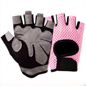 Custom High Quality Outdoor Sports <b>Half</b> Finger Cycling Gloves Neoprene Non <b>Slip</b> Breathable Lightweight Gym Weightlifting - Product Image 3
